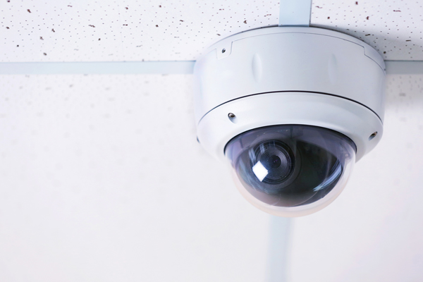 Security Company in Airdrie and Scotland round ceiling security camera